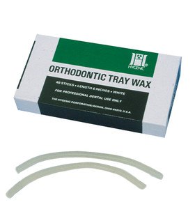 ORTHODONTIC TRAY WAX White  1/4x6" (48) (Hygenic) H00827 (Coltene)