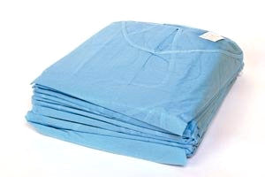 GOWNS BLUE (10) Non Woven Universal 25G