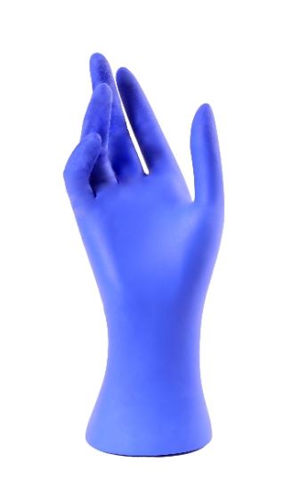 LAB MASTER Nitrile Dk.Blue Pwd Free Gloves (200) (OCEAN/MEDICOM)