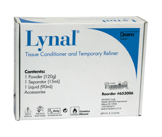 LYNAL Tissue Conditioner & Temp Reliner #653006 (DENTSPLY)