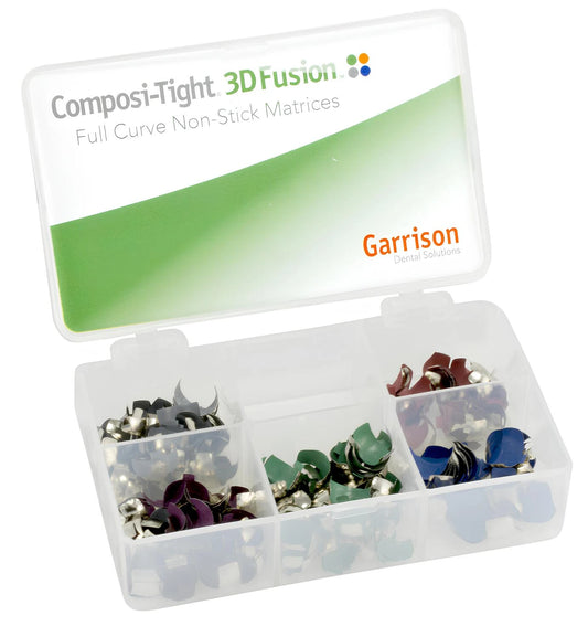 GARRISON #FX150-M Composi-Tight 3D Fusion Matrix Bands with Extension: 30 Count