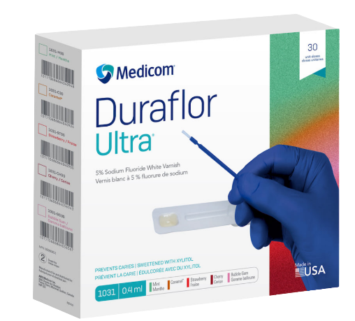 Medicom Duraflor Ultra 5% Varnish 200x0.4mL.