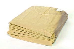 GOWNS Non-Woven ISO23-Yellow one size fits all (10) (Safedent)