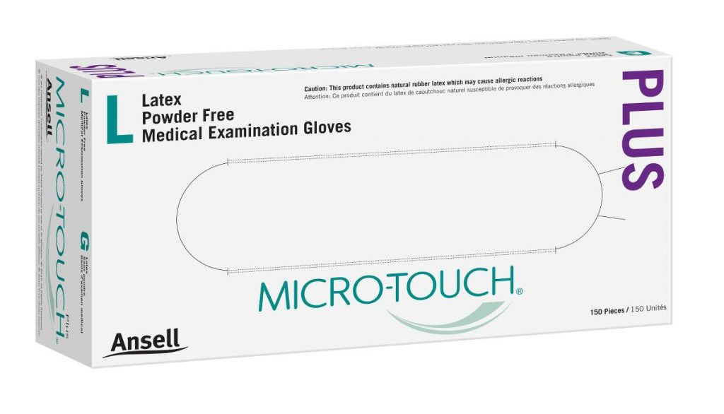 MICRO-TOUCH PLUS *Bx 150* (P.F) Latex