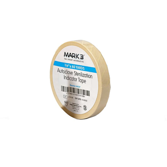 MARK3 Sterilization Indicator Tape 3/4" 60 Yards 1/pk