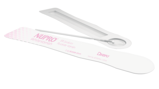 NUPRO  White Easy Application  Varnish 5%  'Bubblegum' (100x0.4g) #130313 (DENTSPLY)