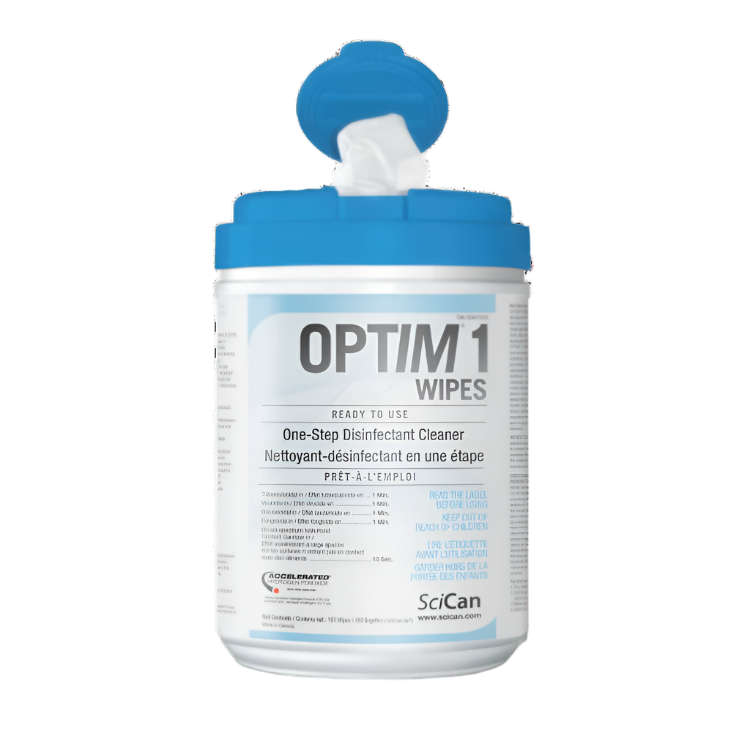 OPTIM 1 Wipes - CA  160/Can #SCI1W12 (COLTENE/SciCan)