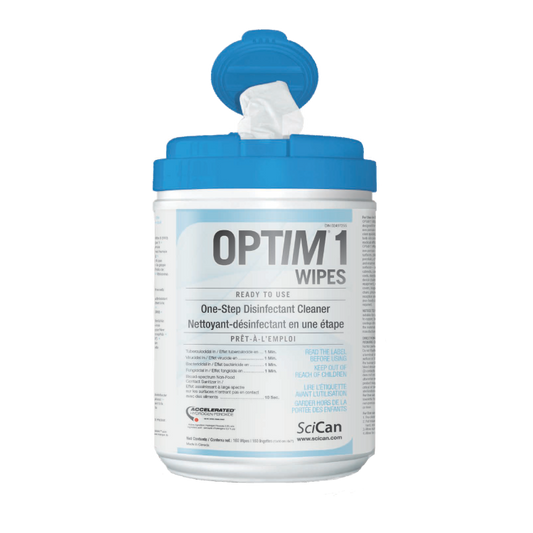 OPTIM 1 Wipes - CA  160/Can #SCI1W12 (COLTENE/SciCan)