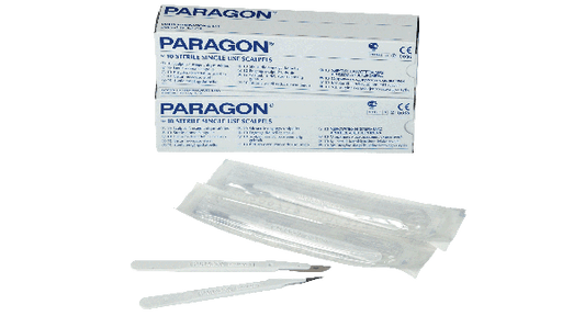 SCALPELS w/ Handles Disposable Bx 10 (MEDICOM)