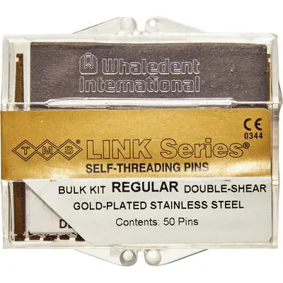 TMS L-552 50 Pins Regu. Double Shear 0.027" Gold (Coltene)