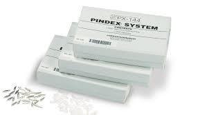 thumbnail image 2 of COLTENE Pindex PX115 – 1000 Short Pins (10mm) + 1000 Plastic Sleeves, Dental Lab Supplies 2 of 5