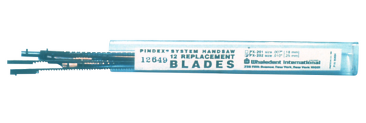 PINDEX #PX202 12 Replacement Blades 010"/.25mm (Coltene)