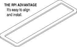 RPI #SCG009 FACIA  Gasket