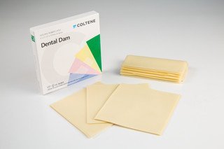 RUBBER DAM 6"x6" Thin Light (36) (Hygenic) #H00533 (Coltene)