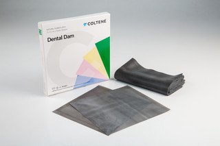 RUBBER DAM 6"x6" Hvy. Dark  (36) (Hygenic) #H00540 (Coltene)