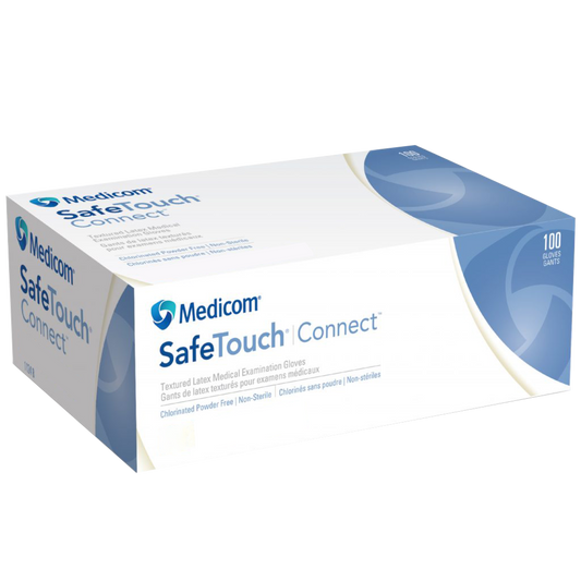 SAFETOUCH VINYL P.F. Gloves (100) (MEDICOM)