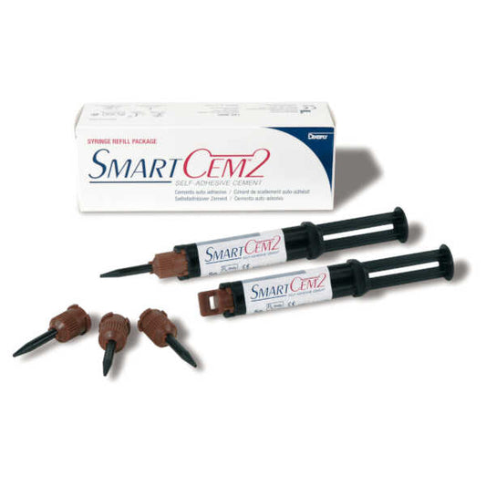 SMARTCem2 Light / Medium / Translucent / Opaque  2x5g' Syr. +20Tips (DENTSPLY)