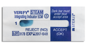 STERIS VERIFY Class 5 Steam  Integrating Indicators (500) #779-PCC067