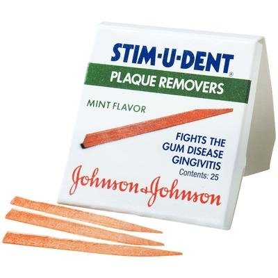 STIM U DENT  Bx 144 Plaque Removers #D1040