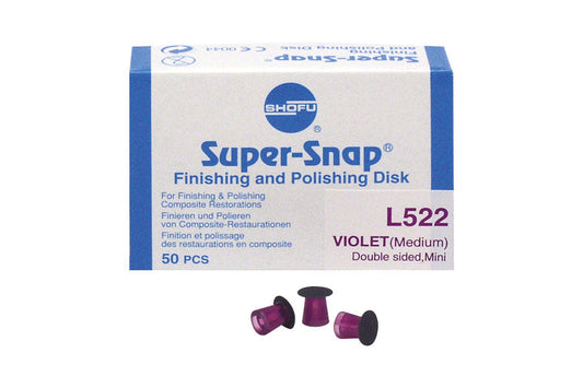 SHOFU #L522 SUPER-SNAP Fin Disk Vlt. Med. (50)