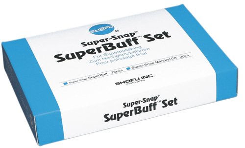 SHOFU #0535 SUPERBUFF SET (25) Disks+(2) Mandrels