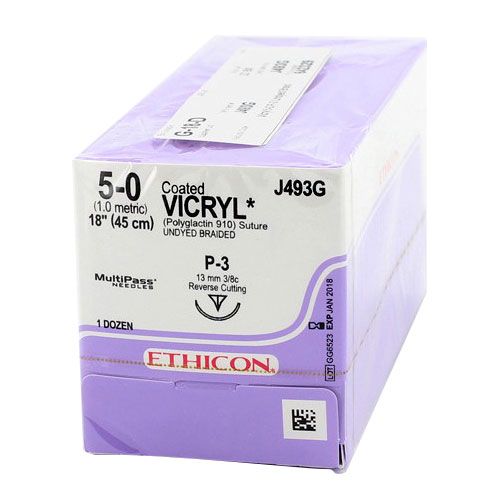 SUTURE Ethicon VICRYL 18" Bx 12