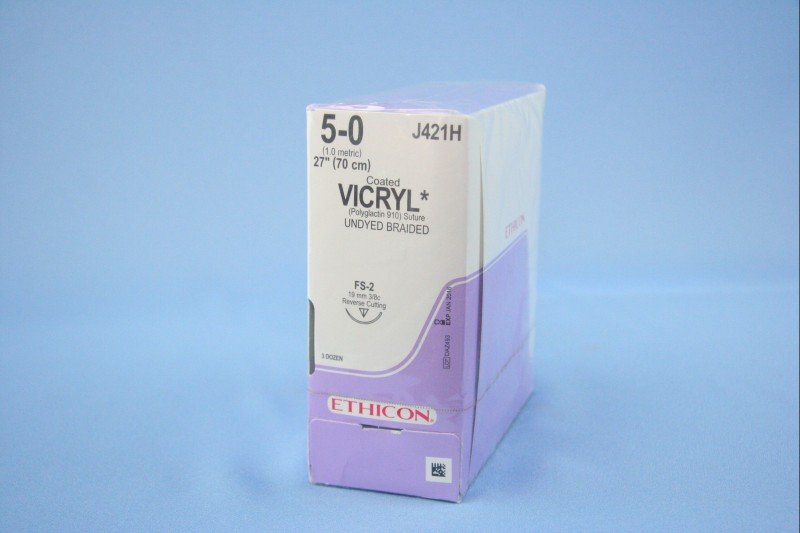 SUTURE  #J421H Ethicon 5/0 Vicryl undyed FS2 (36)