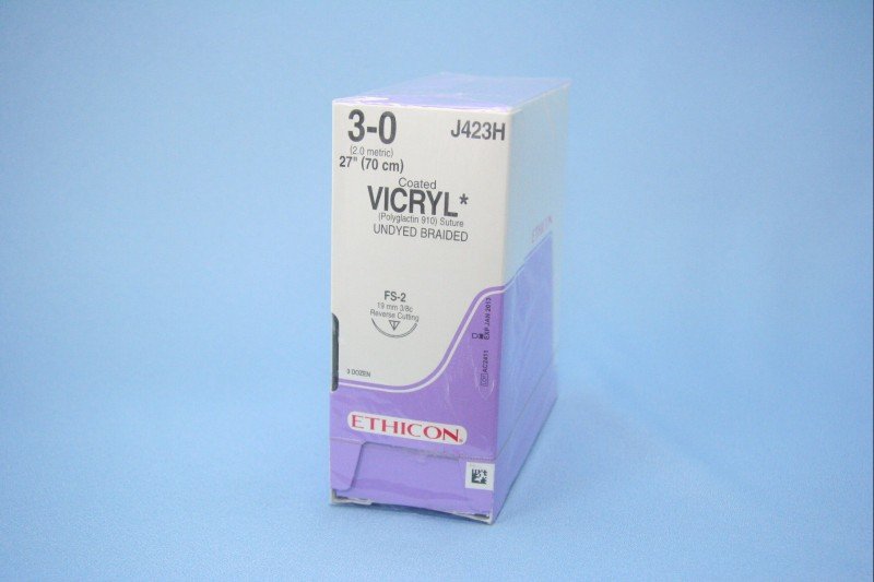 SUTURE  #J423H Ethicon 3/0 Vicryl   FS-2 (36)