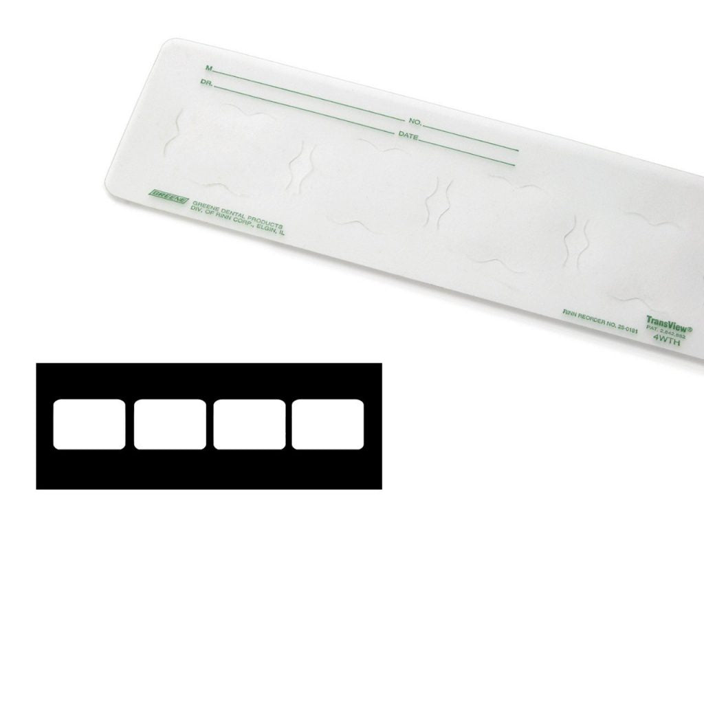 GREENE #250181 4WTH Translucent Plastic 100/Bx (DENTSPLY)