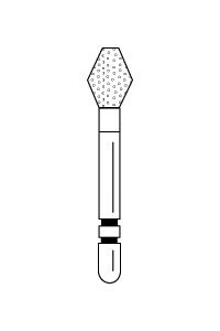 TWO STRIP.  230C  *Pk/5*  Barrel-Shaped #2015063