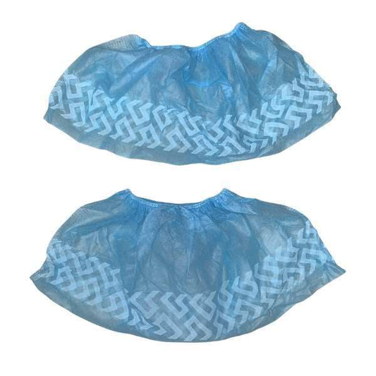 D2D Latex Free Disposable Shoe Covers (100 Pieces) - SHCVR-100