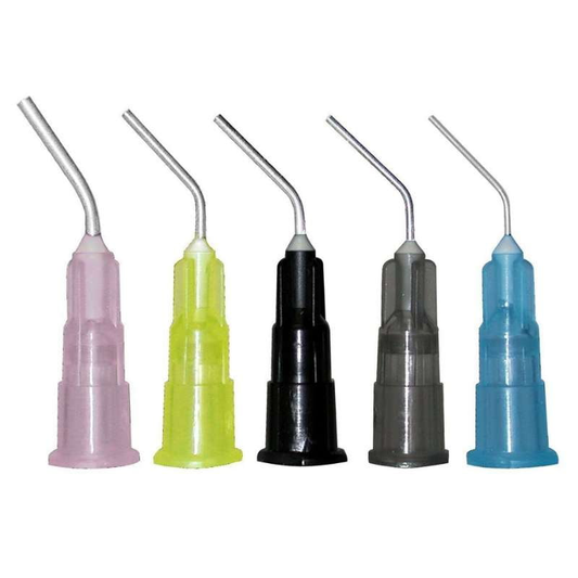 D2D Pre-Bent Dispensing Tips – 1 Bag (100 Tips)