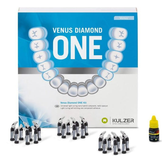 VENUS DIAMOND ONE PLT Intro. Kit (30x0.25gm 1x4ml iBond Universal) (Kulzer) #66081843