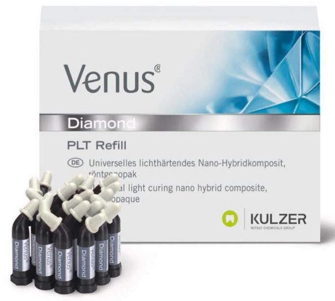 VENUS DIAMOND ONE PLT Refill 20x0.25gm (Kulzer) #66081839