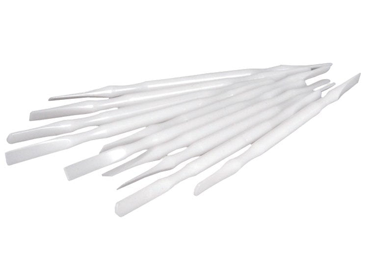 ZIRC CEMENT SPATULA Double Ended White Plastic #50Z502