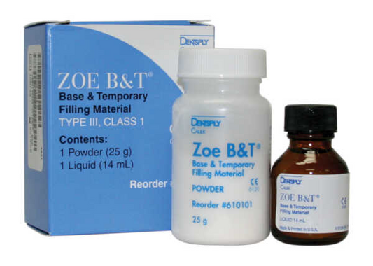 ZOE  B&T 25g Pwd + 14ml Liq       #610103 (DENTSPLY)