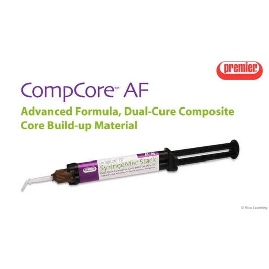 COMP-CORE AF 'DUAL CURE' Refill 'White'/'A3' STACK 50g'