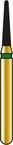 ALPEN R855C012FG Pk-5 DIAMOND Round End Taper Coarse Blue (Coltene)