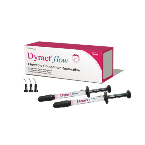 DYRACT FLOW 2x1.8g Syringe 25 Tips (DENTSPLY)