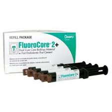 FLUOROCORE 2 Syr. Refill TC/BLUE 4xAutomix Syr. (DENTSPLY)