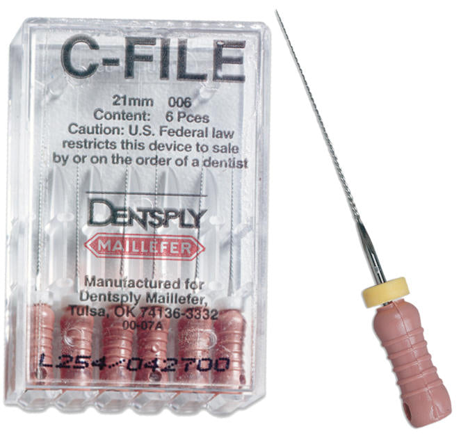 C-FILE, MAILLEFER (Caulk) 25mm or 21mm 6PK