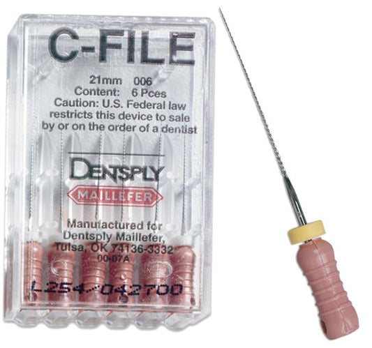 C-FILE, MAILLEFER (Caulk) 25mm or 21mm 6PK