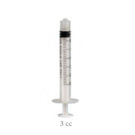 ENDO 3cc Luer Lok Syringe Only Bx 100