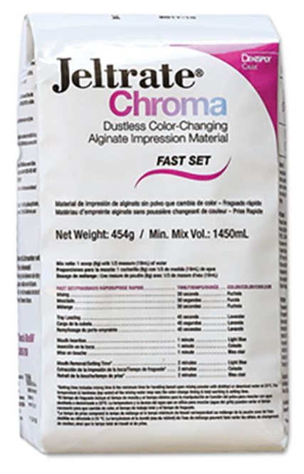 JELTRATE  Chroma  F.S 1lb Pouch REFILL  #605700 (DENTSPLY)