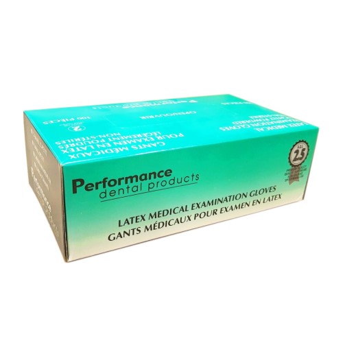 PERFORMANCE LATEX XS Gloves (100) #1125AACM
