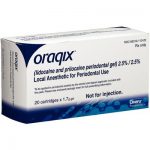 ORAQIX 20 Doses Periodontal GEL Non-Injectable Local Anest. (DENTSPLY) #66312020CA