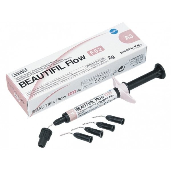 SHOFU #1451 BEAUTIFIL FLOW ‘G’ Gum FO2 Low Flow 2g’+5tips