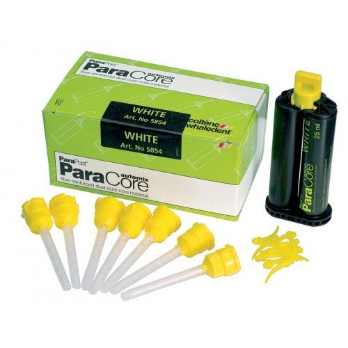 PARACORE AUTOMIX Refill DENTIN / WHITE 25ml Cart..+Tips (Coltene)