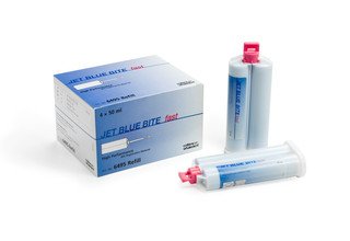 JET BLUE BITE #C6495 Fast 4x50ml+12 Tips& Spreader BLUE (Coltene)