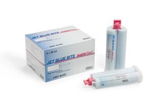 JET BLUE BITE #C6497 SuperFast 4x50ml+12 Tips& Spreader BLUE (Coltene)